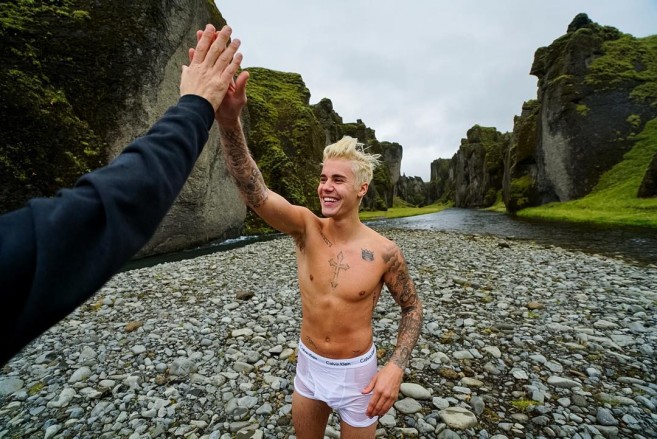 Justin Bieber Iceland Underwear 2