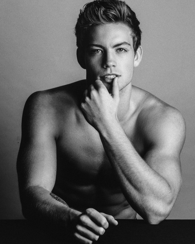 Dustin McNeer by Blake Ballard for Vulkan | Male Models | Celebrities ...